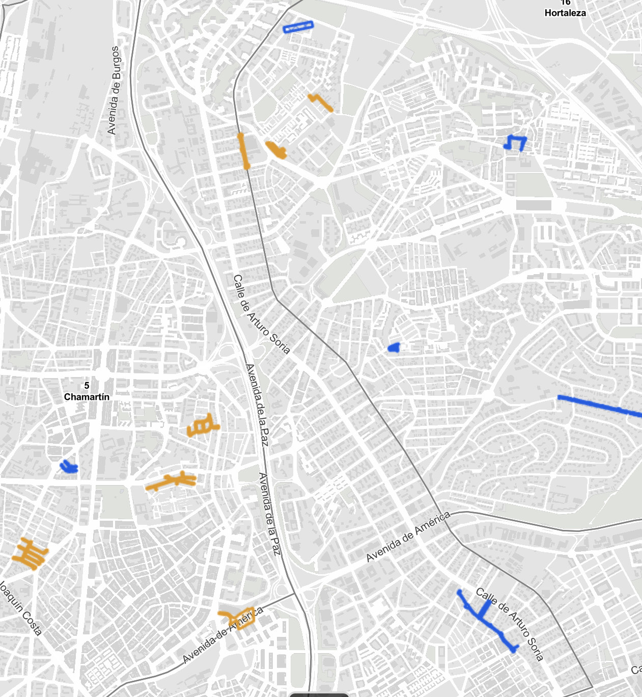 Arturo Soria Mapa Municipal de Accesibilidad y Movilidad (2025)