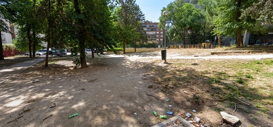 Parque de Caleruega 50, estado actual.