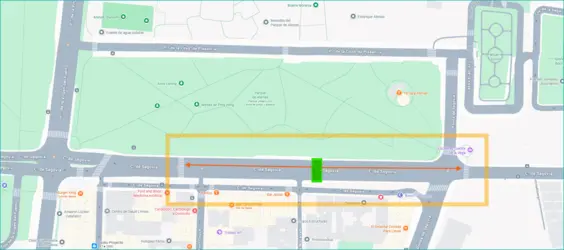 Mapa calle segovia 47