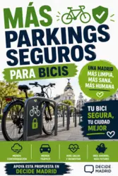 Más parking seguros para bicis