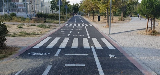 Fotografía
 del carril-bici