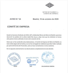 Respuesta comite metro 